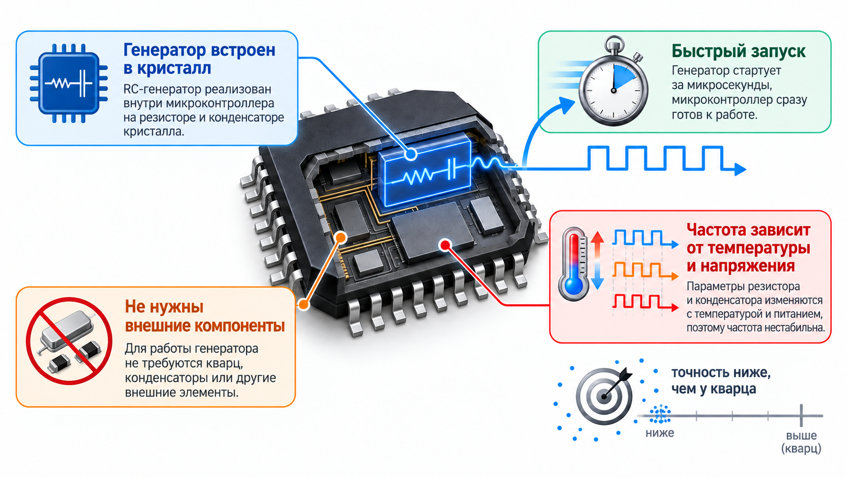 Внутренний RC-генератор