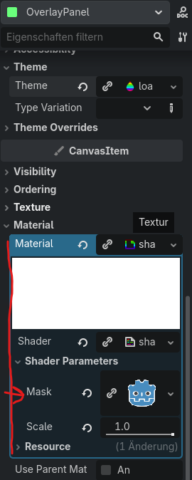 shaderParameters