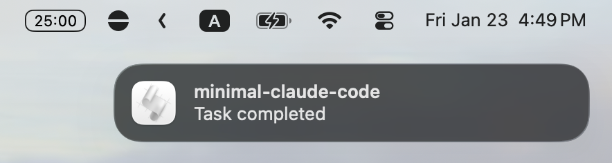 Notification Example