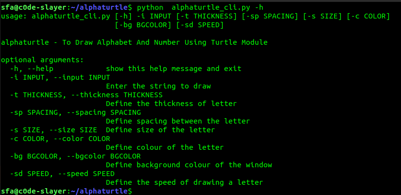 GitHub - faisalalisayyed/alphaturtle: USE IT TO DRAW ALPHABET AND ...