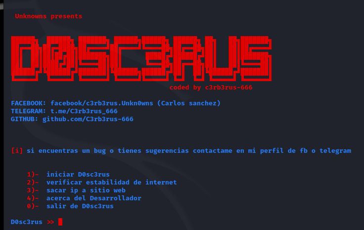 GitHub - C3rb3rus-666/D0sC3rus: script de DoS sencillo escrito en python