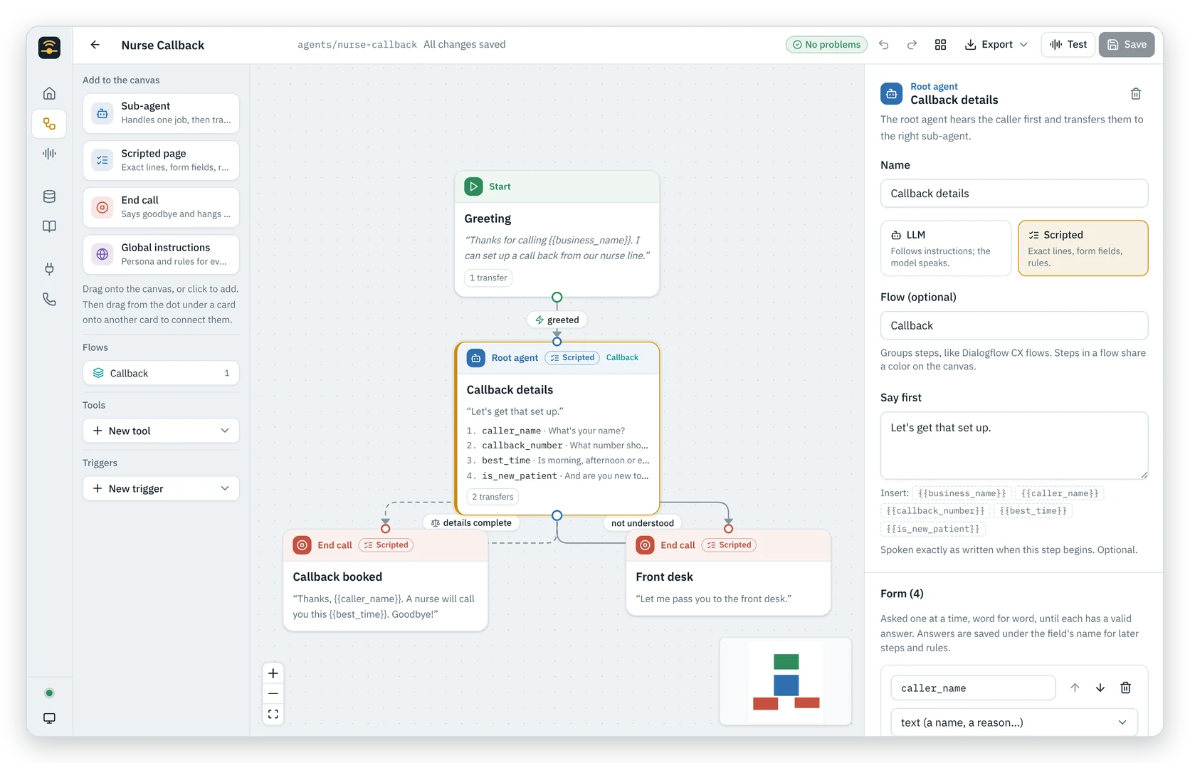 The Lampline builder