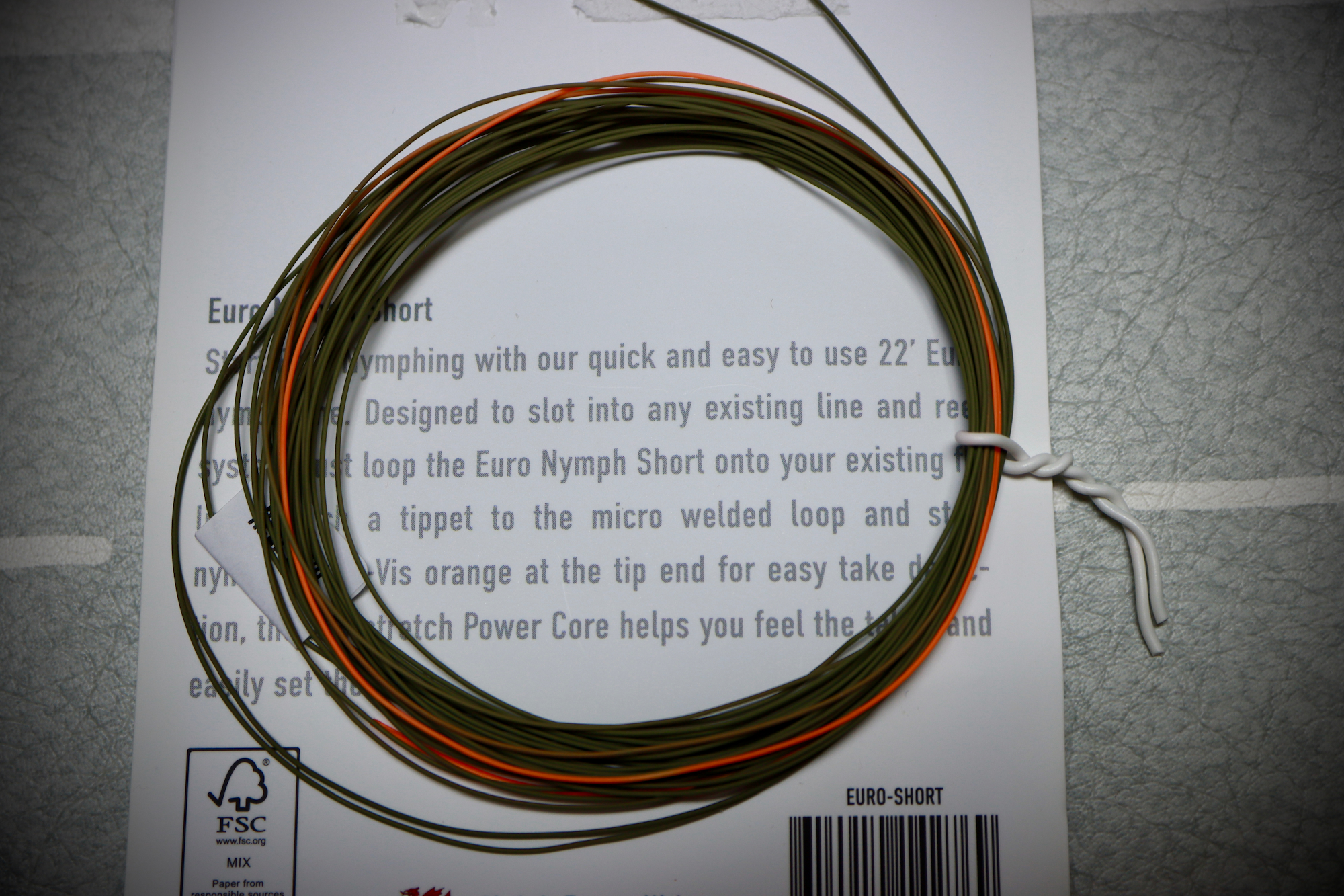 Airflo Euro Nymph Short 22ft 패키지