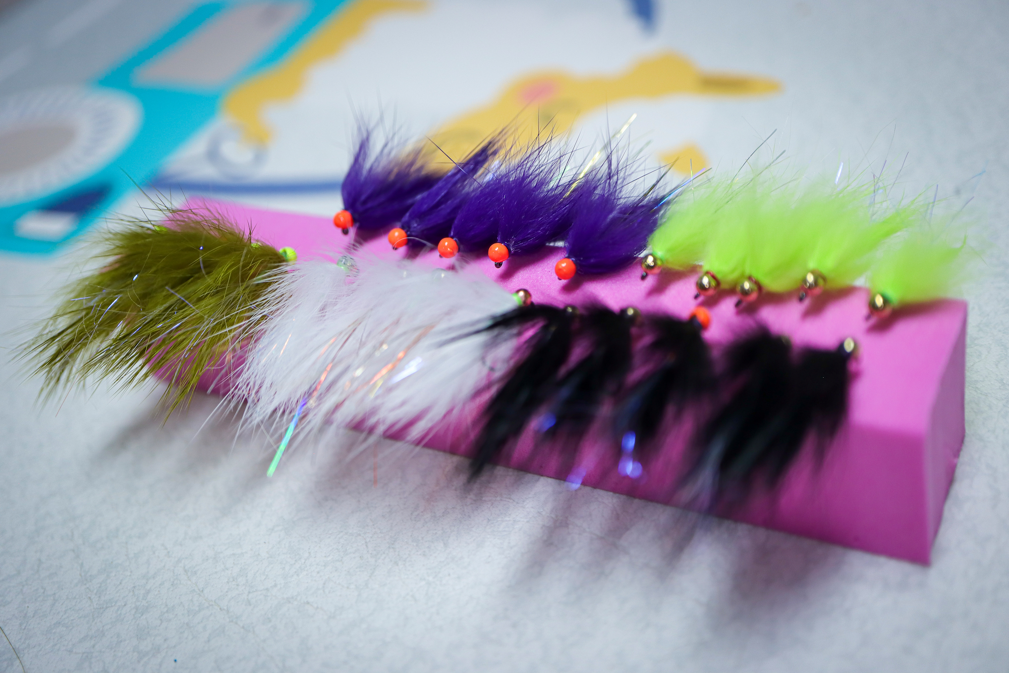 5×5 컬러 로테이션 플라이 실물