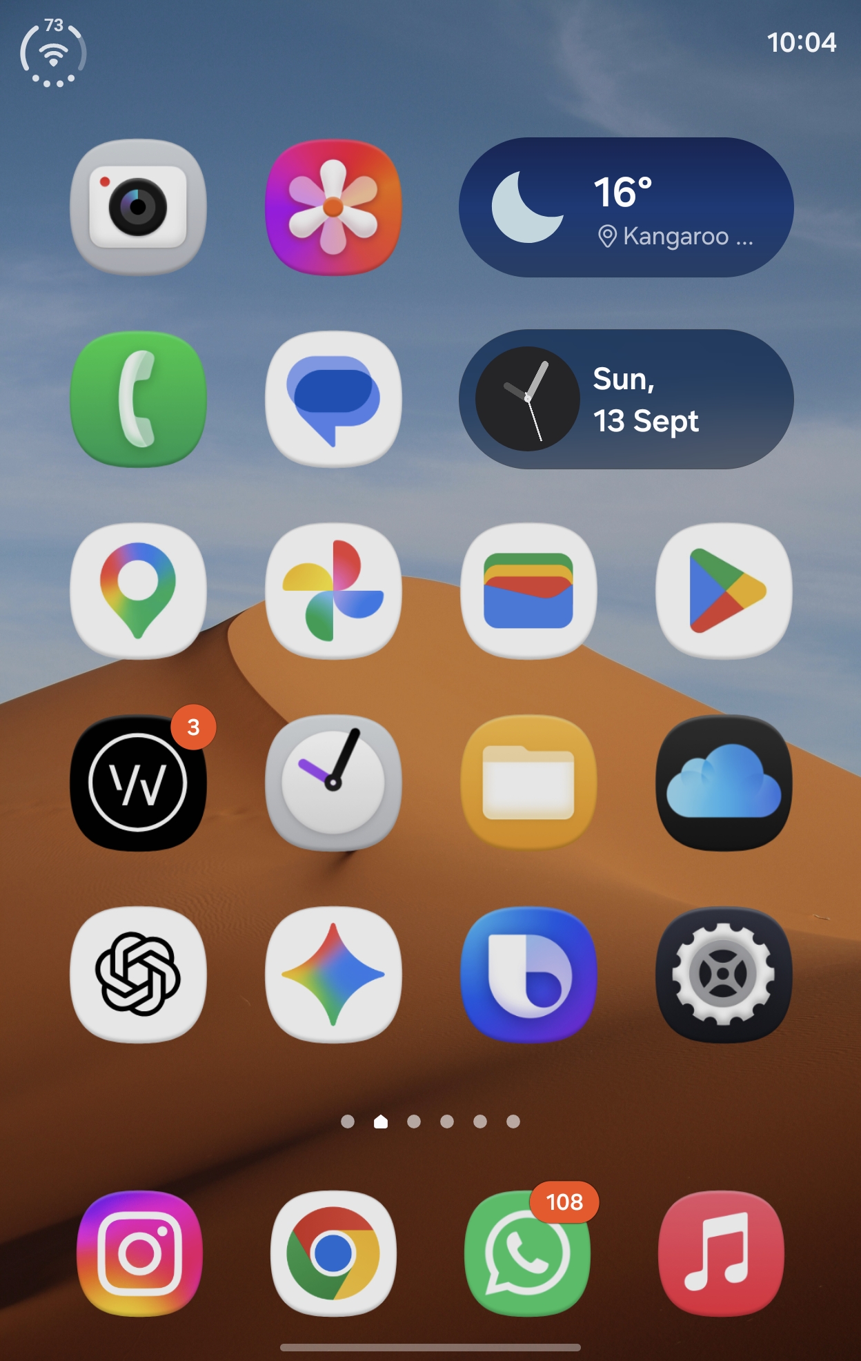 O.status on Android