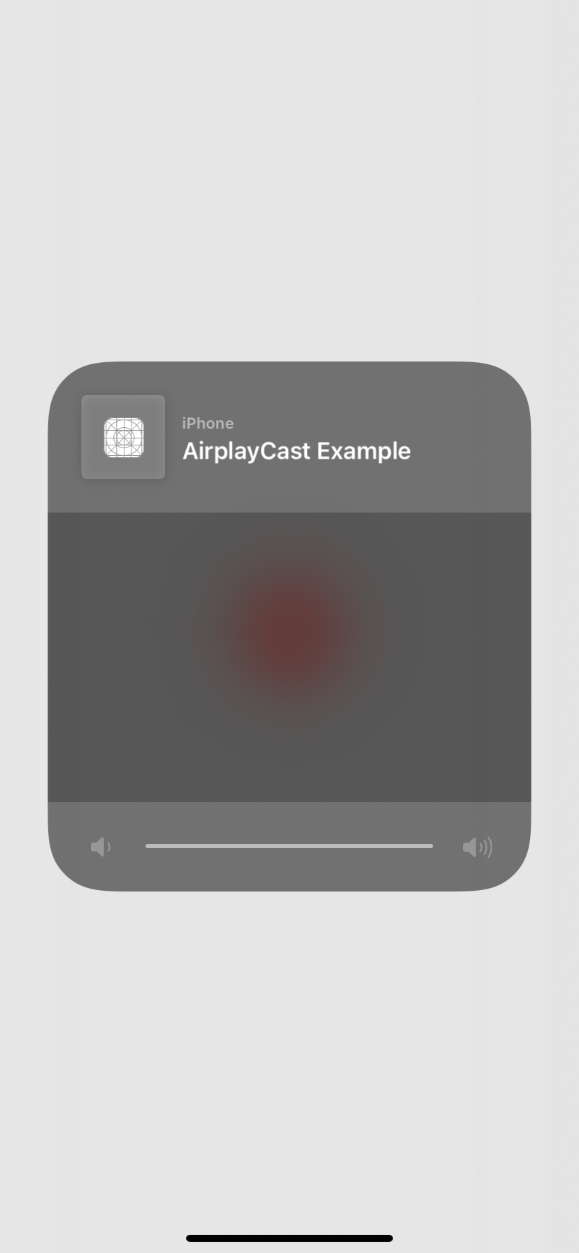 AirPlay Button Pressed