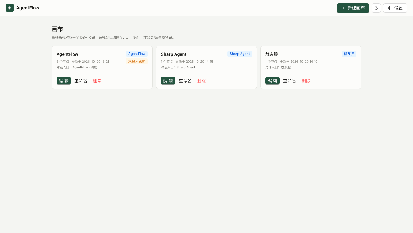 dsh-plugin-agentflow 截图 2