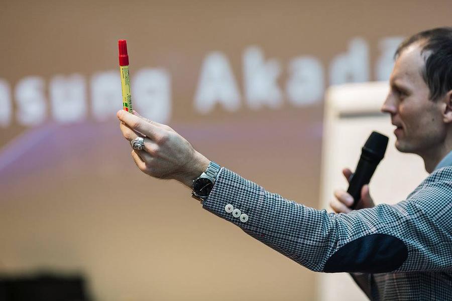 Edgars Untāls Samsung Akadēmijā