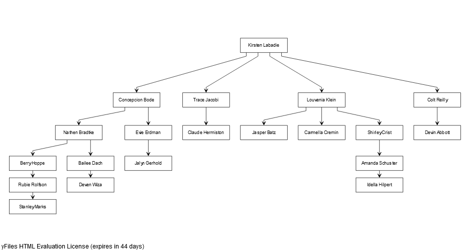 Hierarchic graph