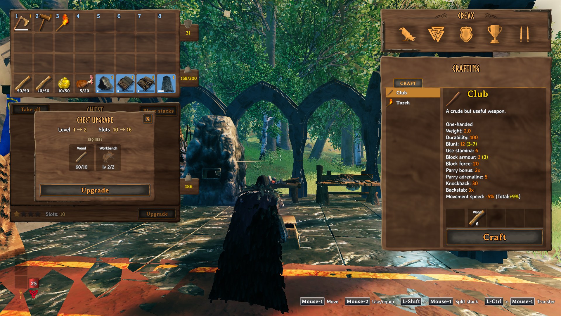 The upgrade window