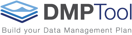 DMPTool logo. Build your data management plan