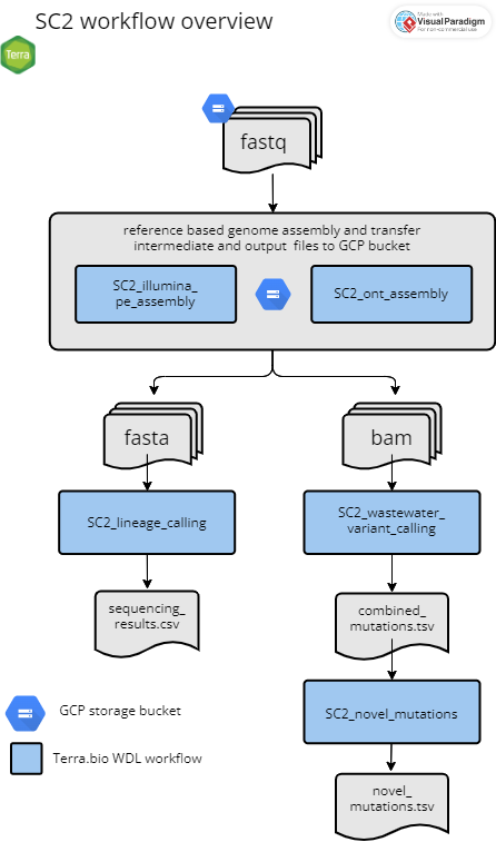 SC2 high level overview workflow diagram