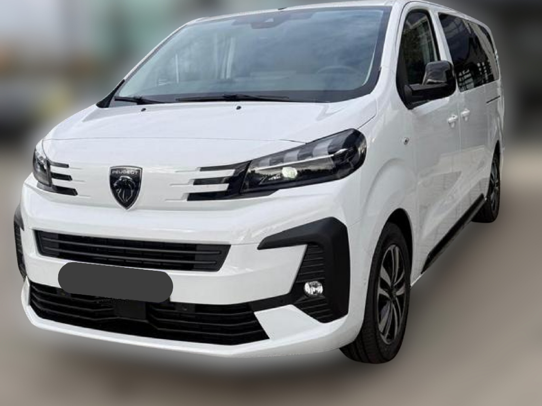 Peugeot Traveller 2.0 BlueHDi 180 L3 Active Weiß (EURO 6e) – Frontansicht