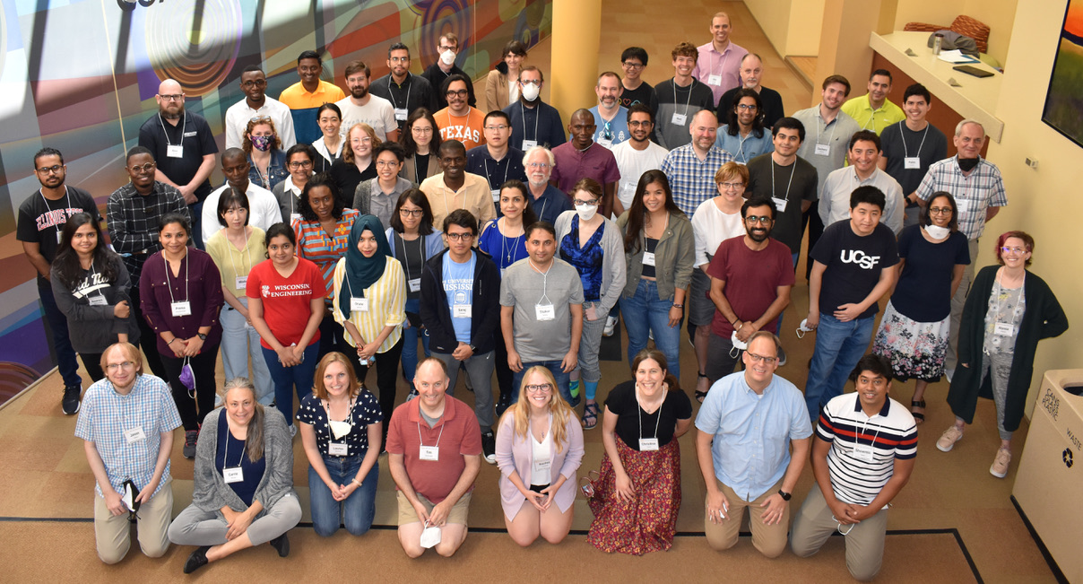 Staff and attendees from the OSG User School 2022.