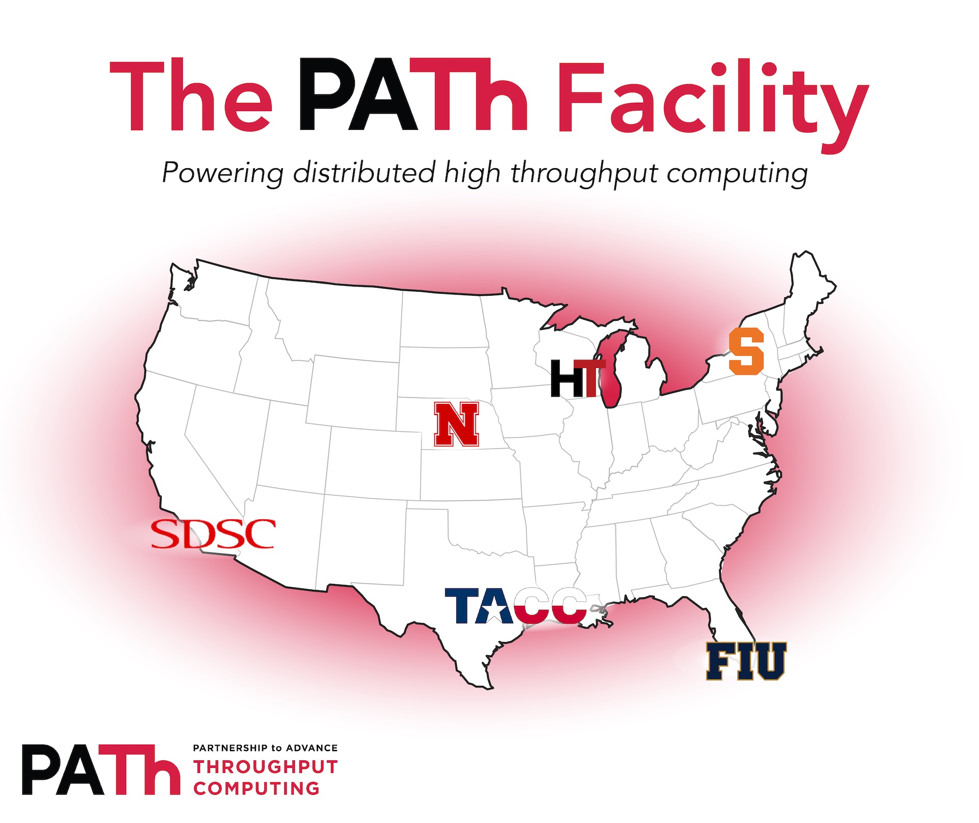 Map of PATh Facility sites