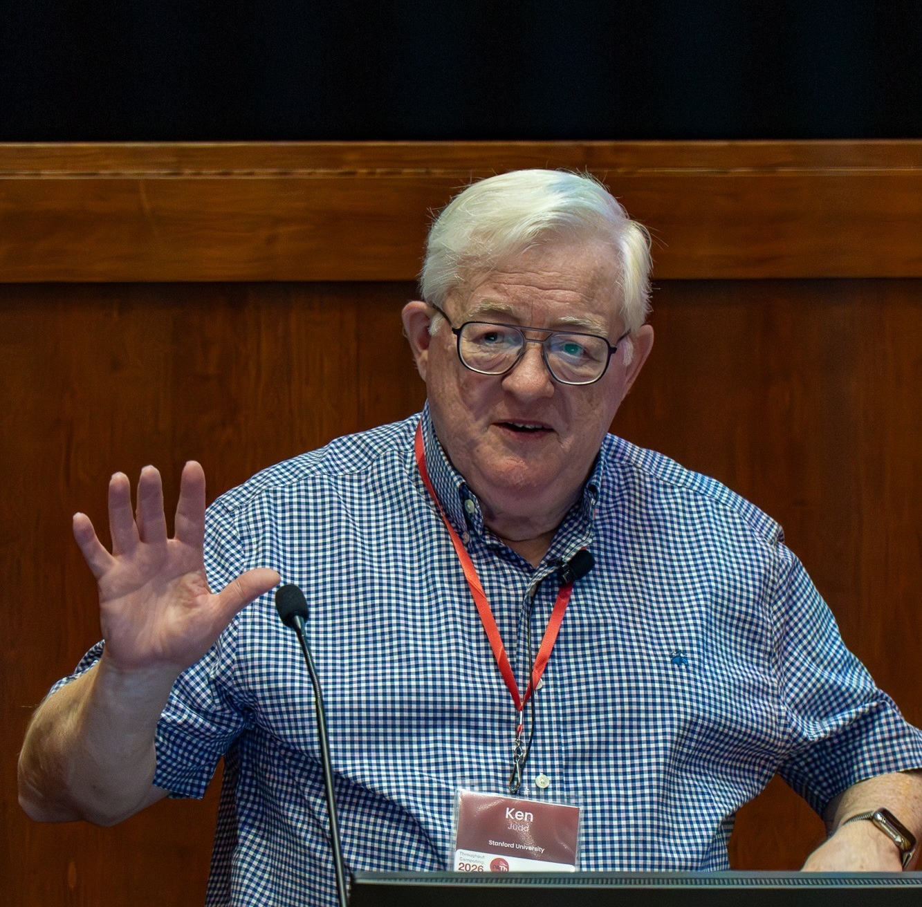 Ken Judd presenting at HTC26