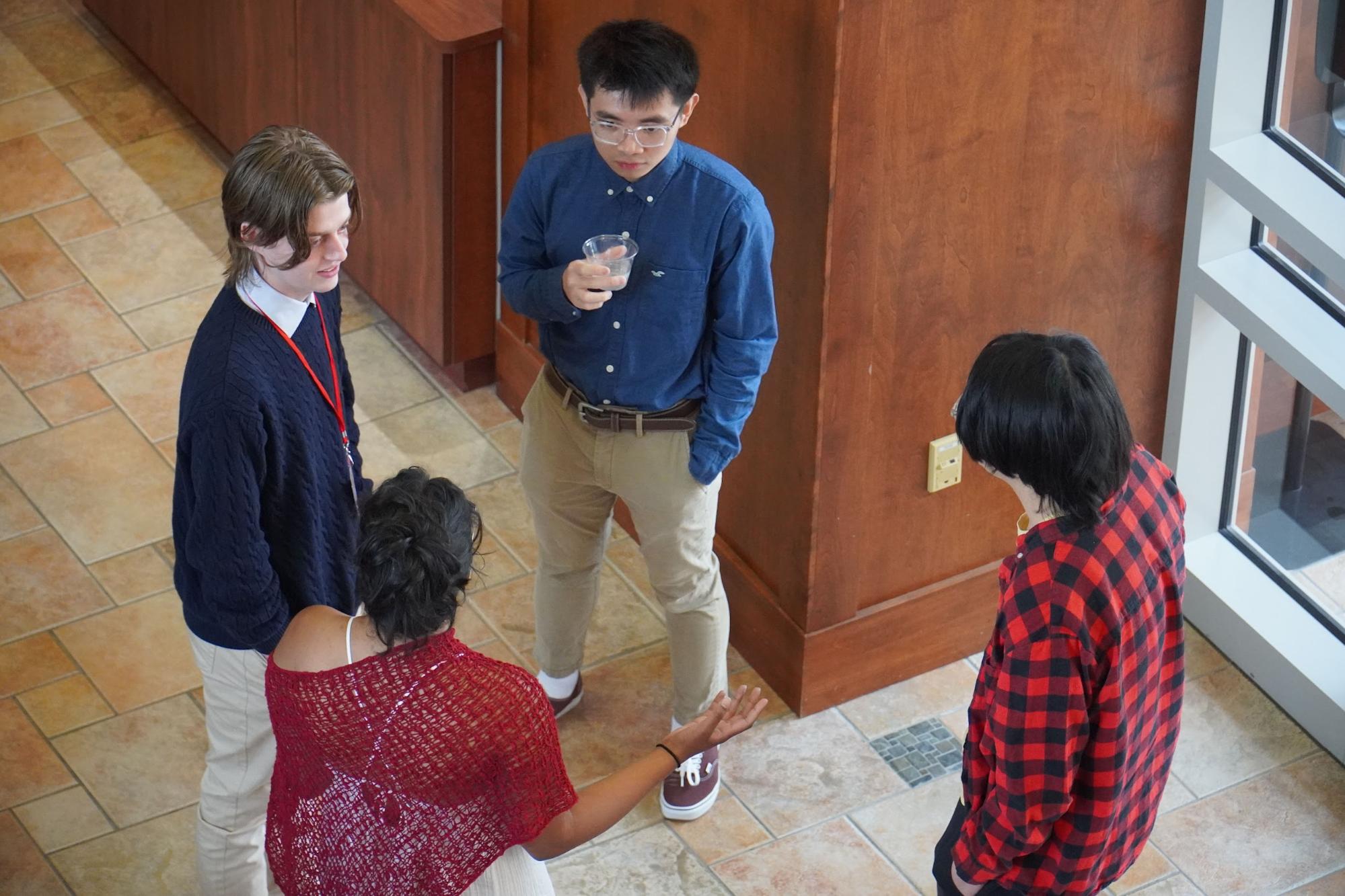 CHTC team meeting, fellows in front