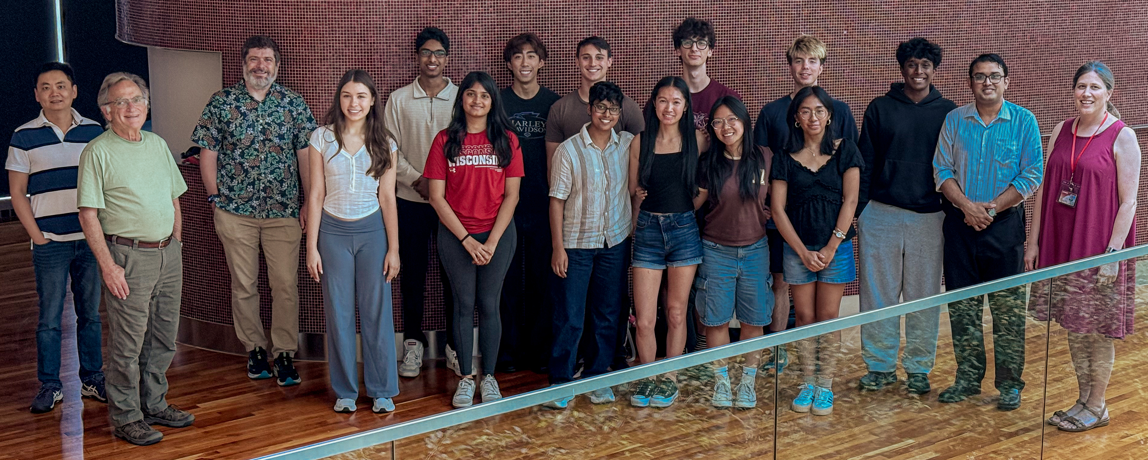 Undergraduate Researchers and UW-Eau Claire and CHTC Staff