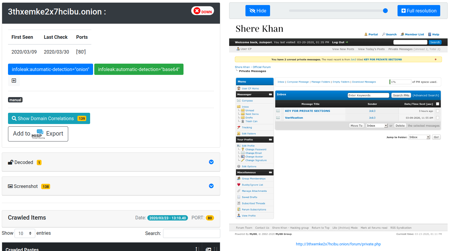 Authenticated crawling Domain cookiejar