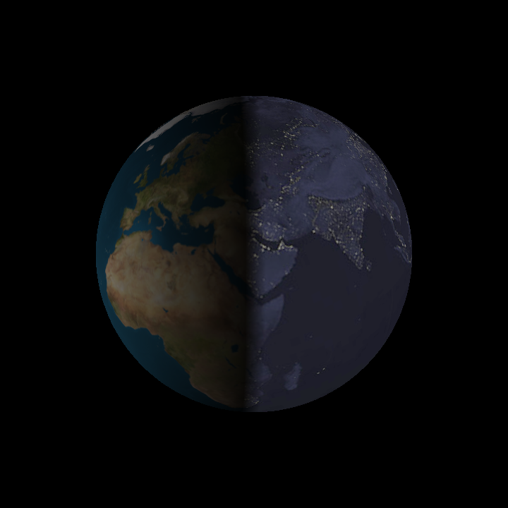 Day/Night with specular mapping