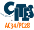 CITES AC34/PC28 logo
