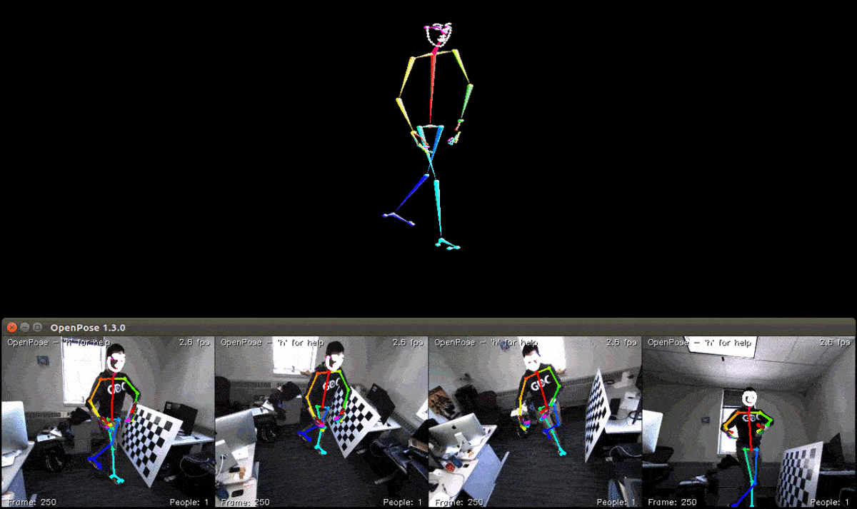 Testing the 3D Reconstruction Module of OpenPose