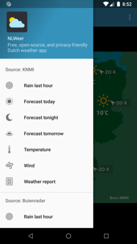 Screenshot 3 of NLWeer — opens full size