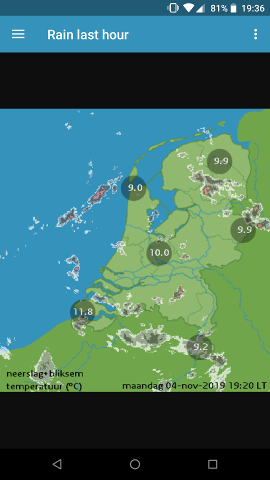 Screenshot 5 of NLWeer — opens full size