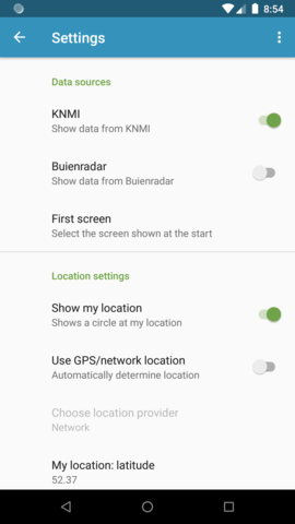 Screenshot 6 of NLWeer — opens full size