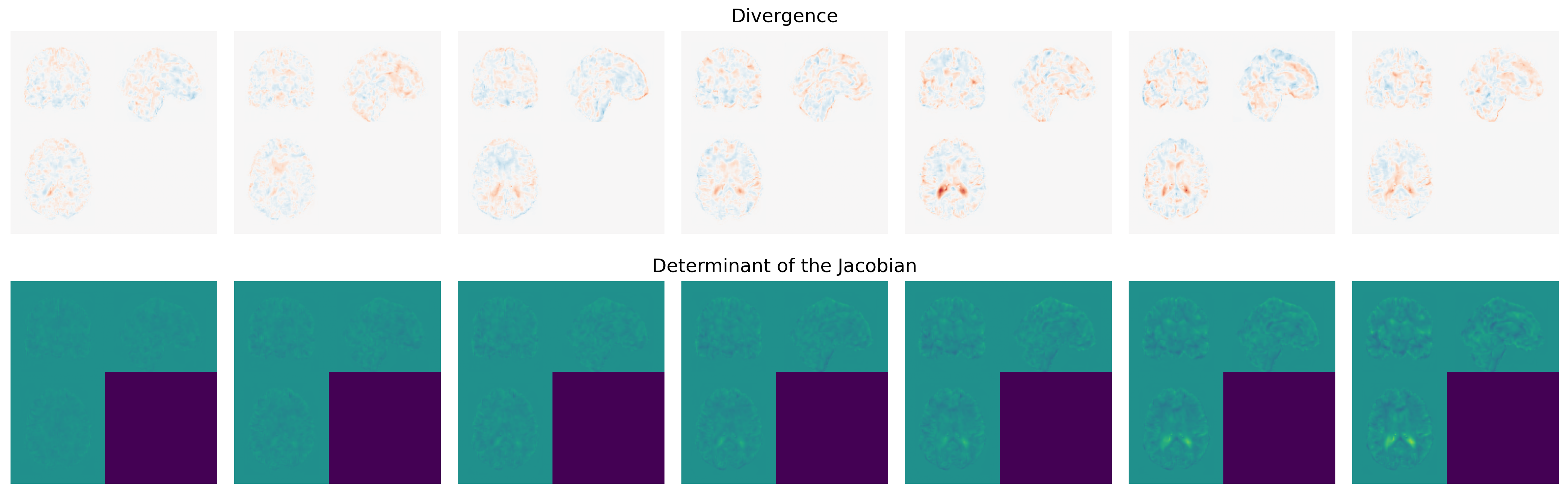 Divergence and Jacobi Determinant