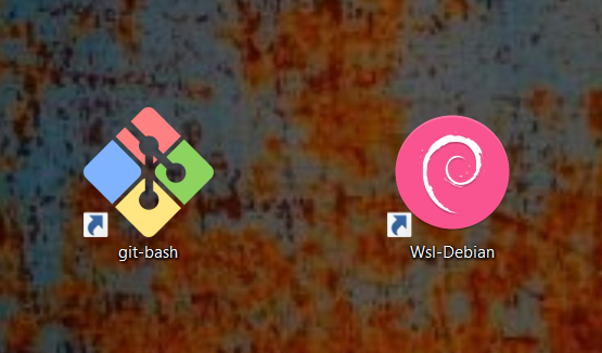 Icons on Desktop