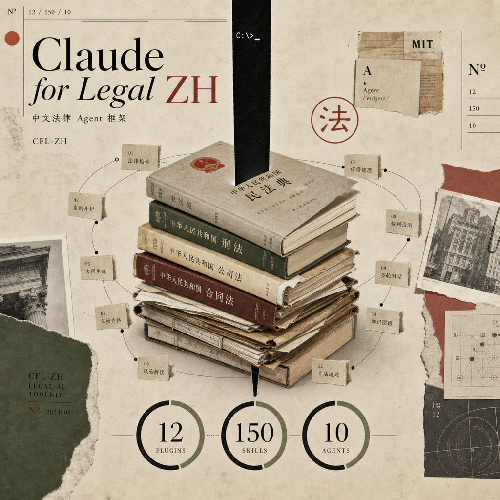 Claude for Legal 中国法版本 — 着陆页 Hero