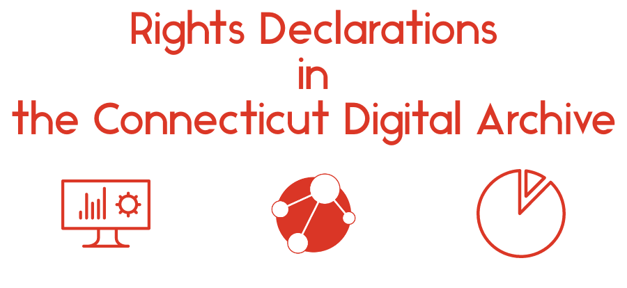 Rights declarations in the Connecticut Digital Archive