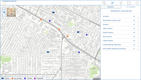 Image of Transportation 511 application