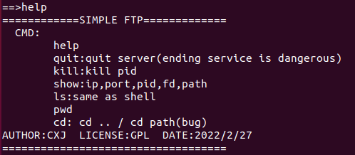 GitHub - CXJ007/simple_ftp: A simple ftp server implemented with ...