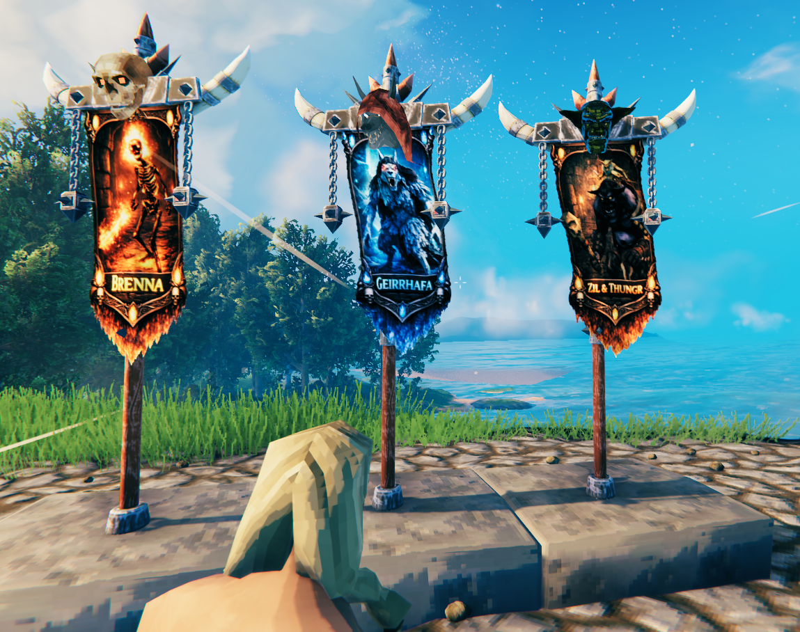 Miniboss Banners