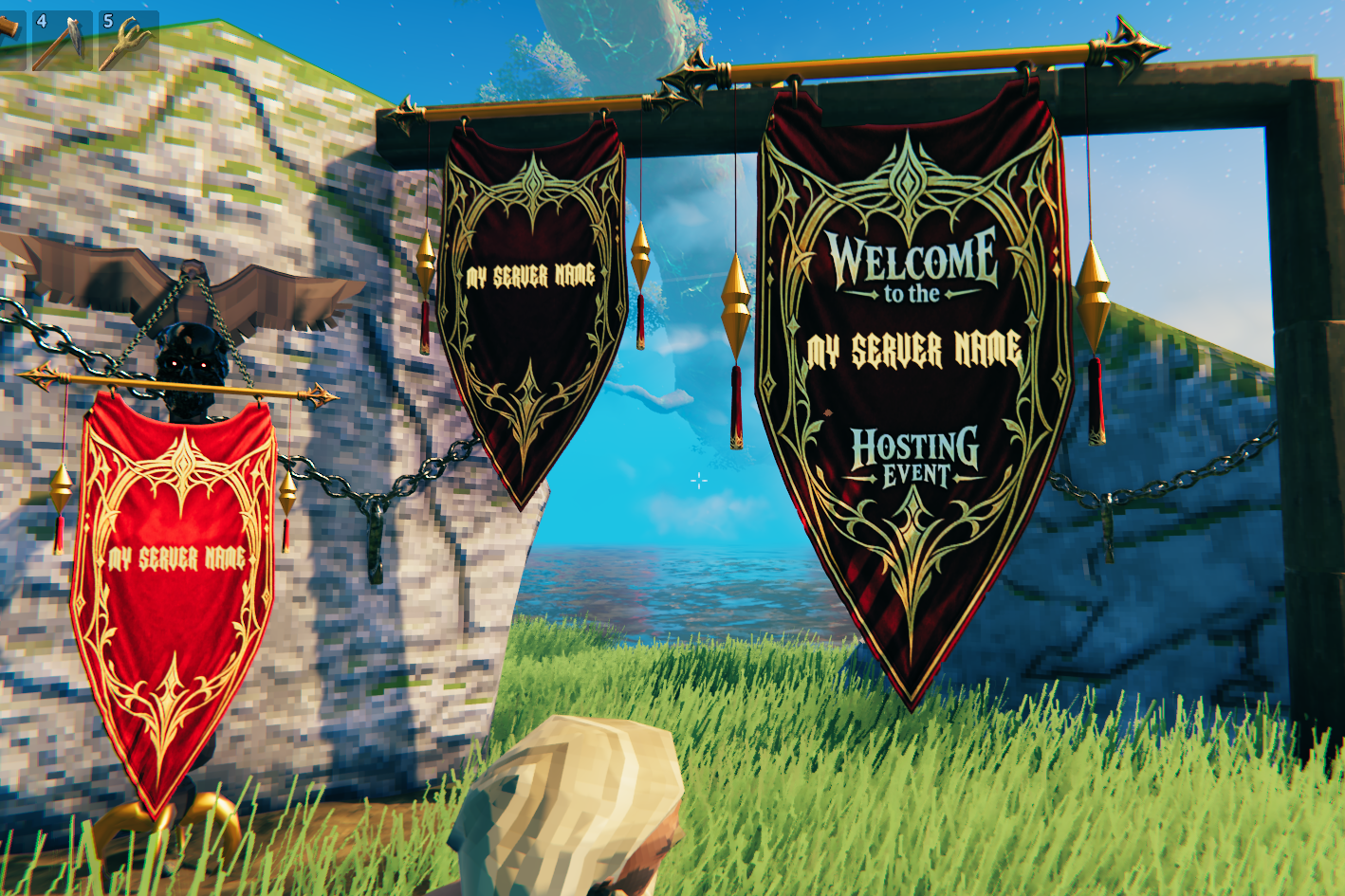 Personalized Moonforged server banners