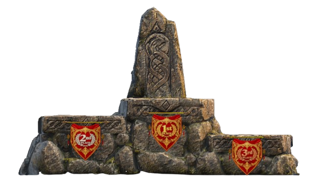 Moonforged stone winners podium