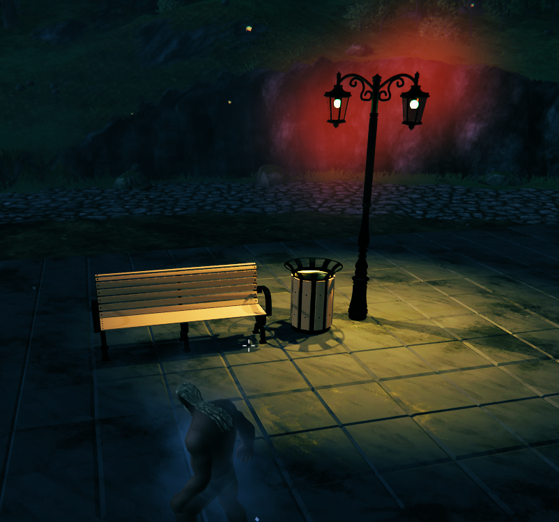 Bench and Bin
