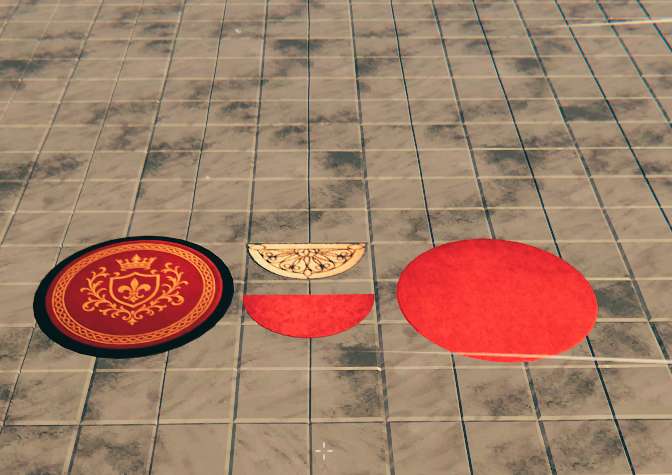 Round and Semiround Rugs