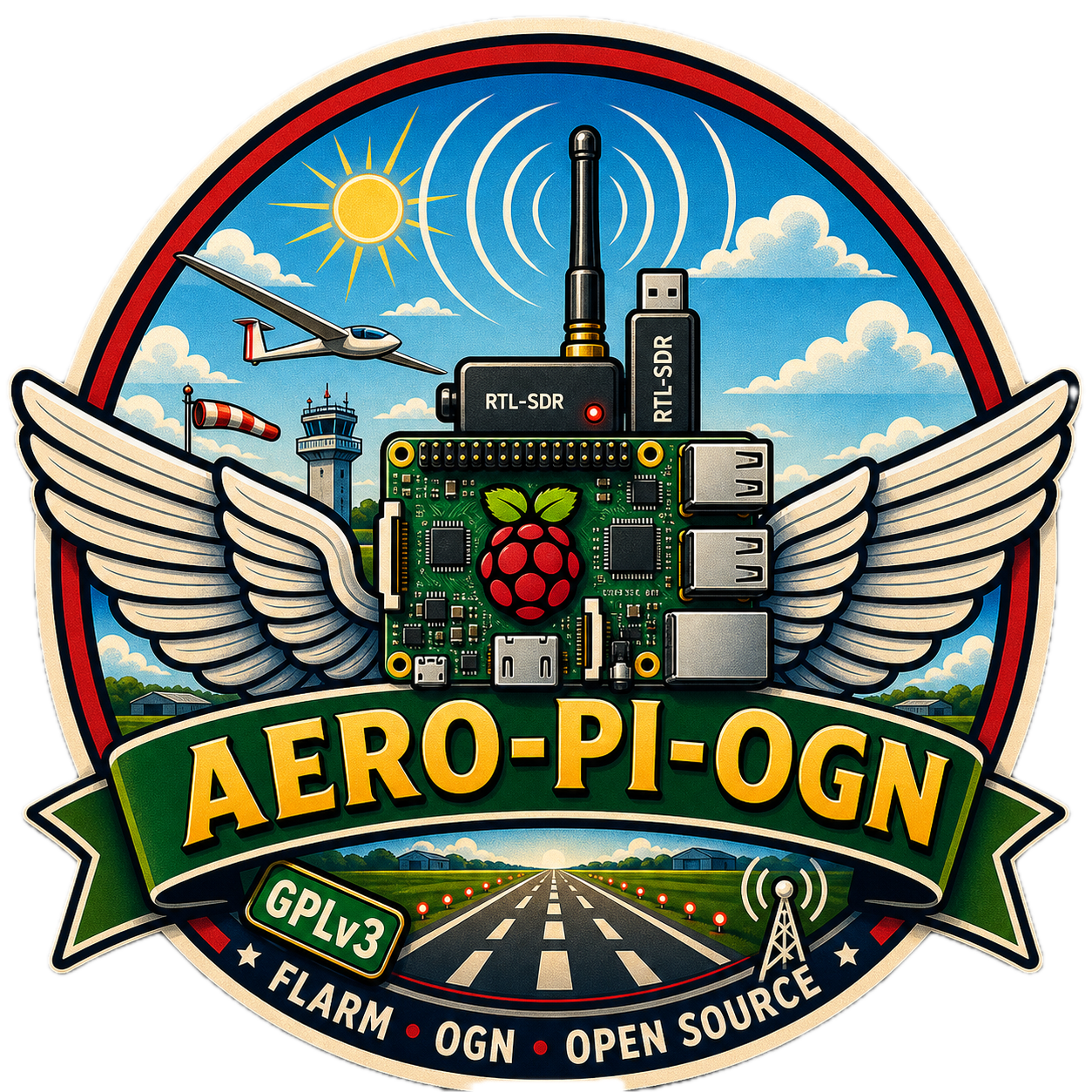 Aero Pi OGN Receiver logo
