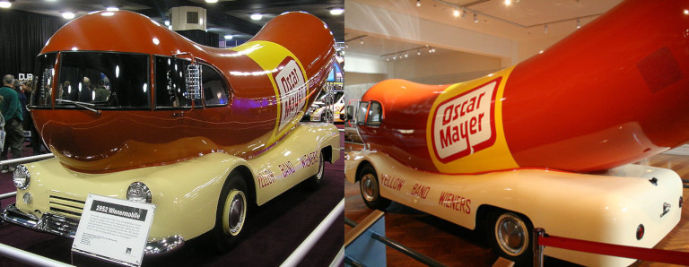 The real wienermobile.