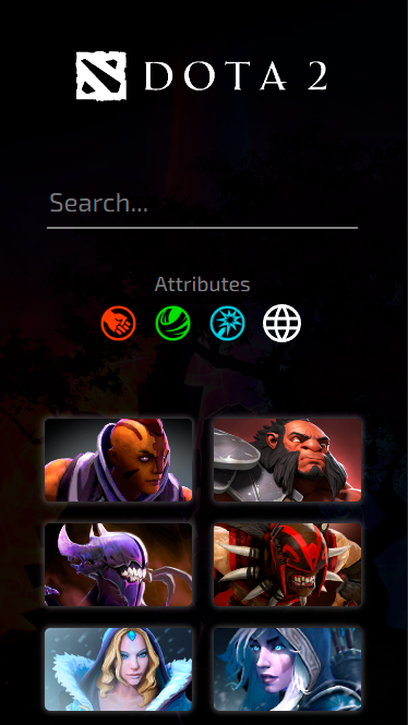 Dota2 Heroes Mobile