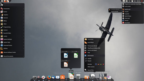 Cairo-Dock screenshot 1
