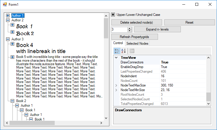 Treeview Snapshot