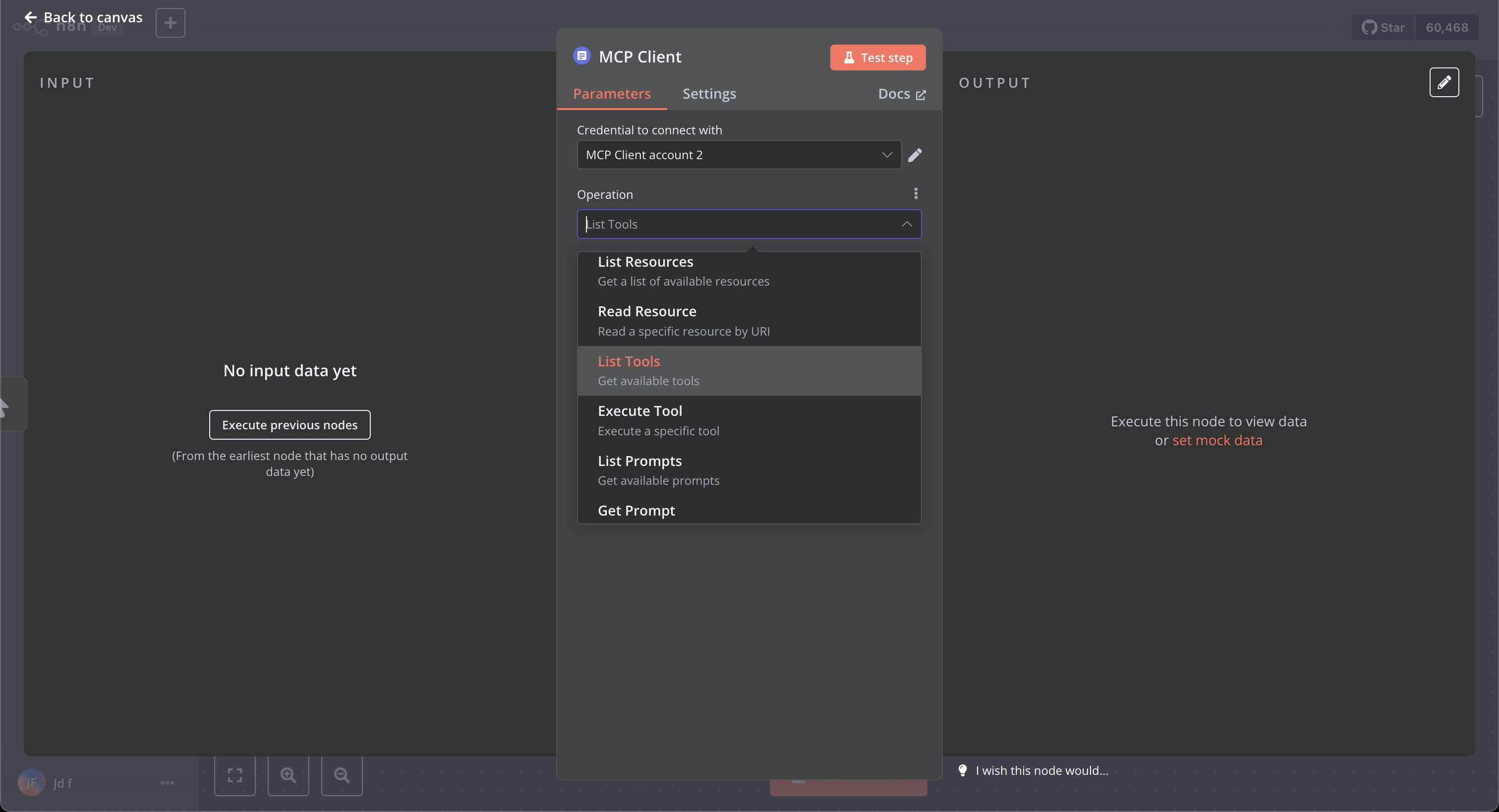 MCP Client Operations