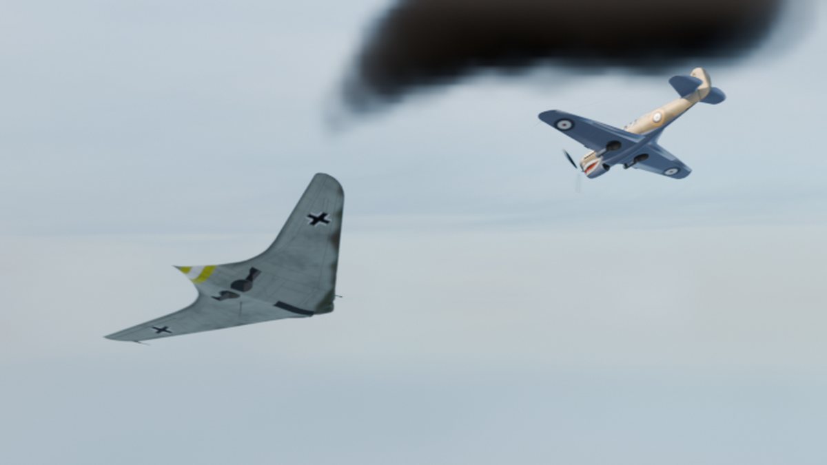 Wide dogfight render