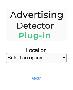 advertising detector plugin