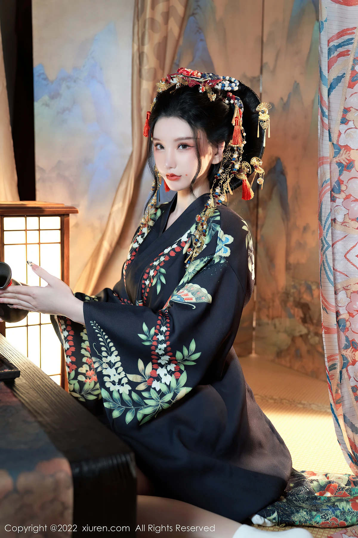 XiuRen No.5537 周于希Sally的日系风写真：看完想让她也拍一套？ - 1