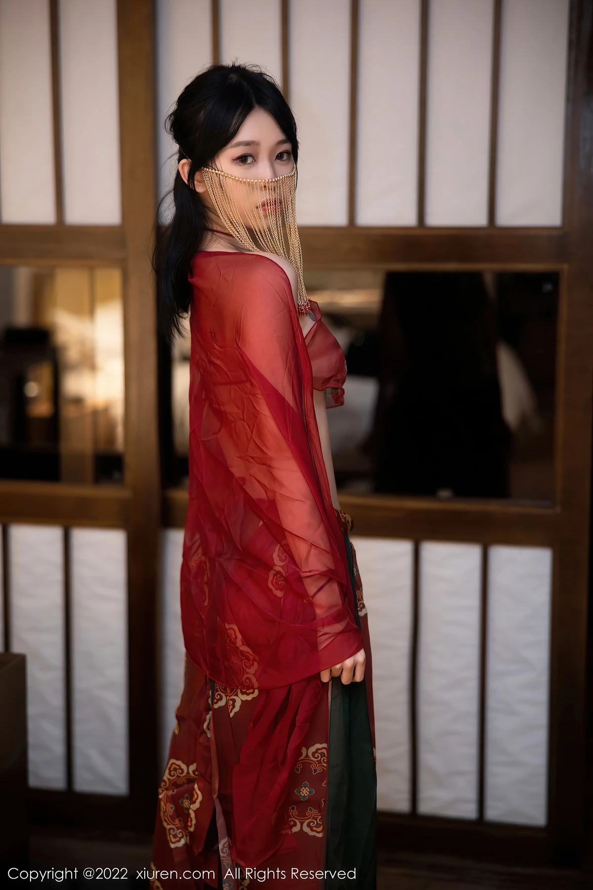 秀人网No.5527 模特奶瓶.大理旅拍：这组红古装写真，看完想立刻带她去拍同款！ - 1